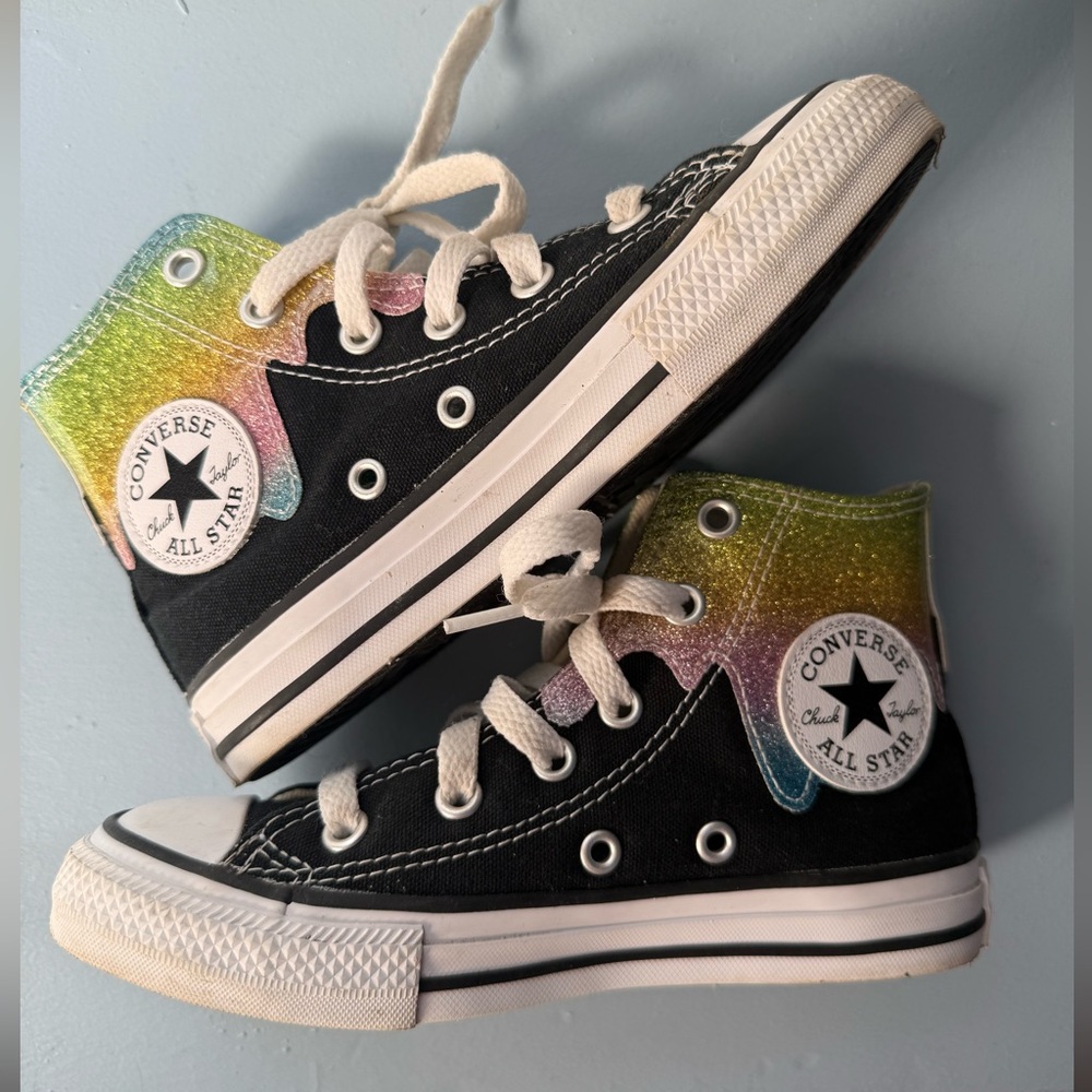 Converse High Top Little Girls Size 12